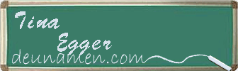 Tina Egger Visitenkarte